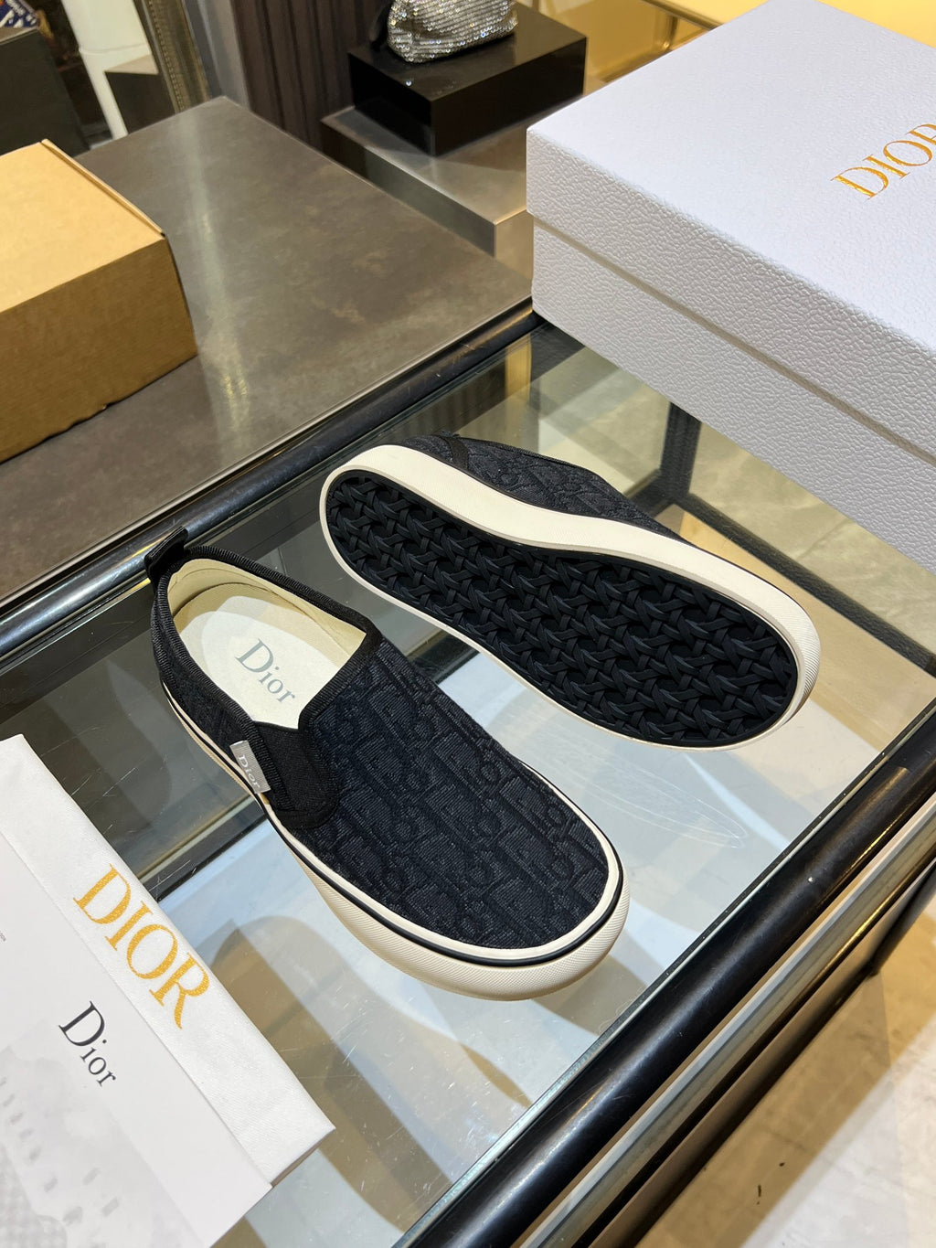 Dior-Low-top canvas