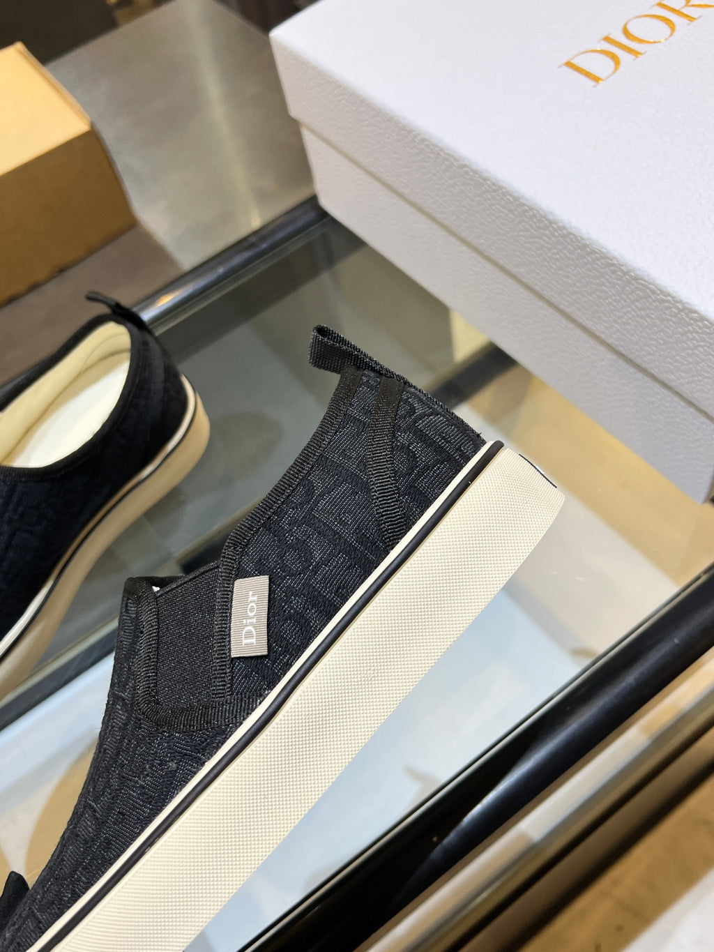 Dior-Low-top canvas