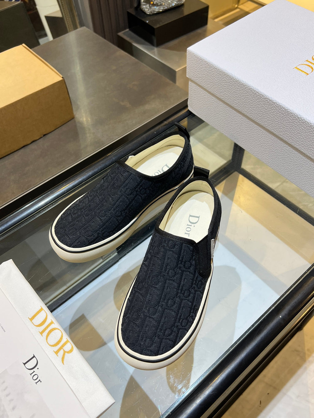 Dior-Low-top canvas