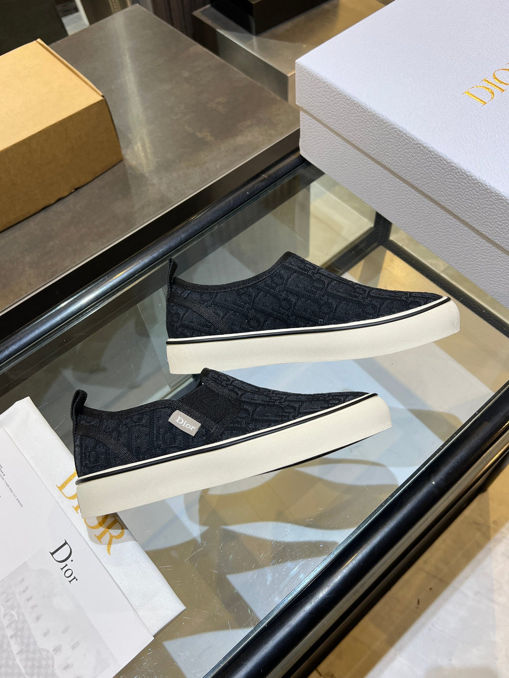 Dior-Low-top canvas