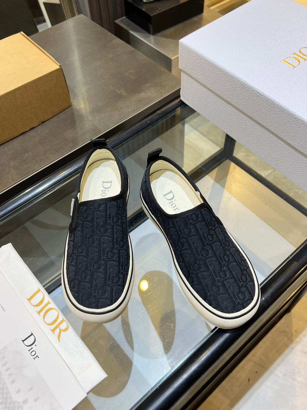 Dior-Low-top canvas