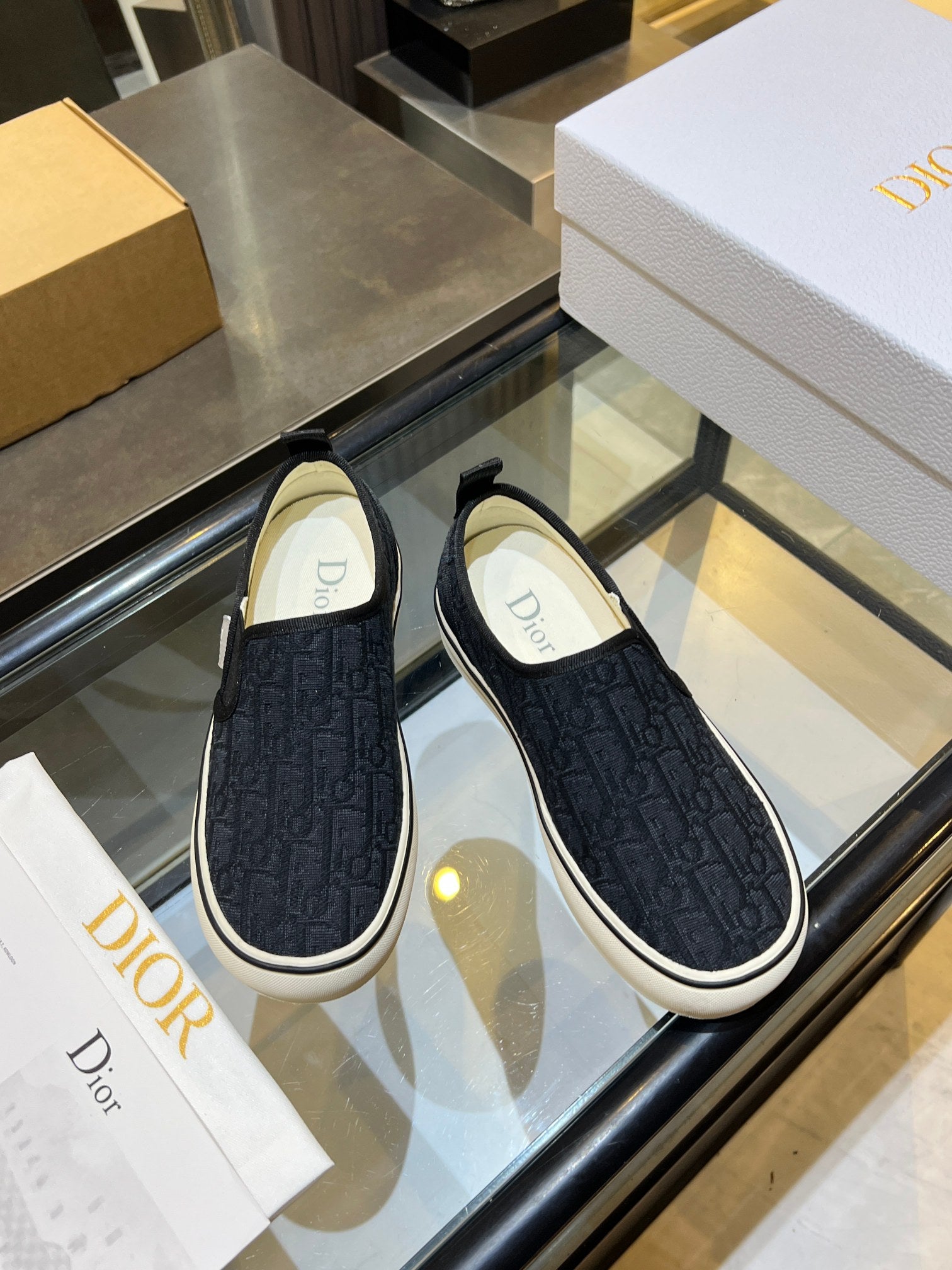 Dior-Low-top canvas