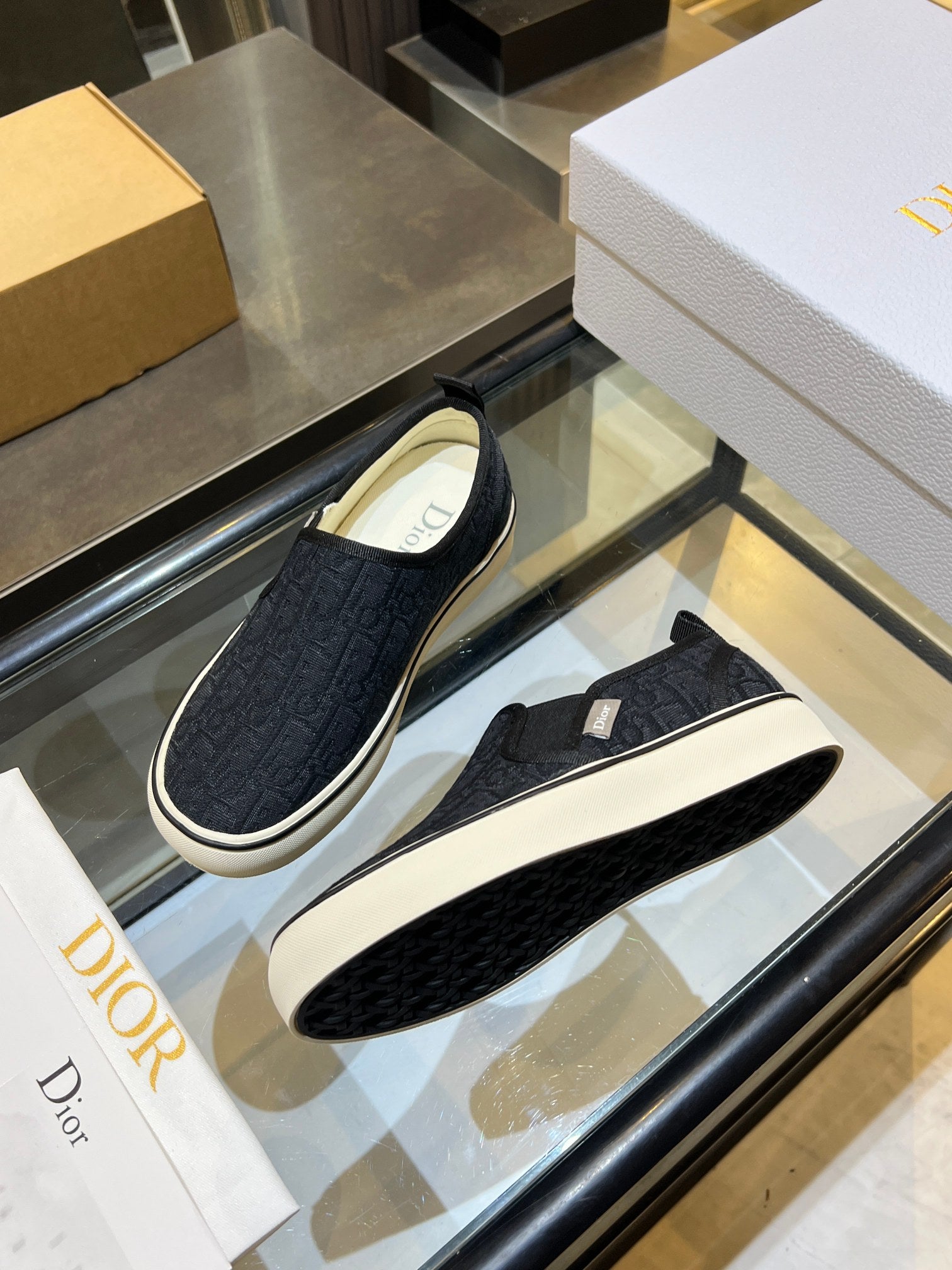 Dior-Low-top canvas