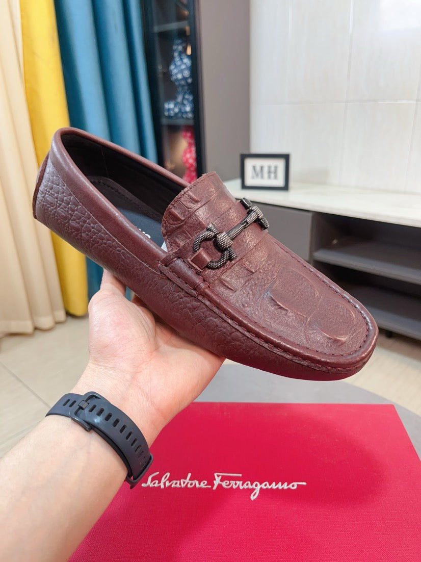 Ferragamo Bean Shoes