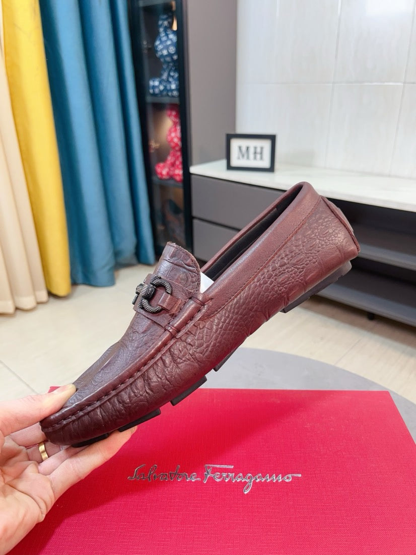 Ferragamo Bean Shoes