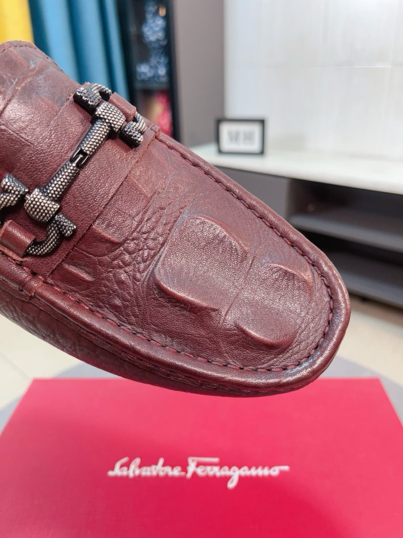Ferragamo Bean Shoes