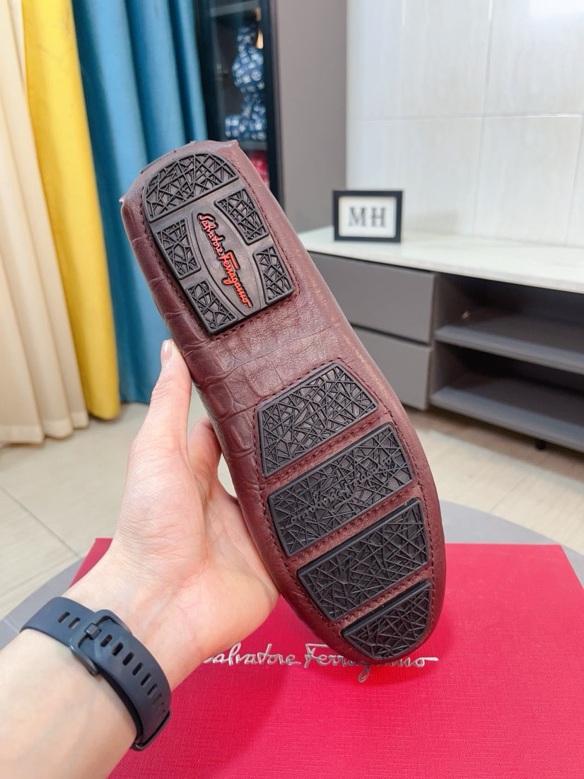 Ferragamo Bean Shoes