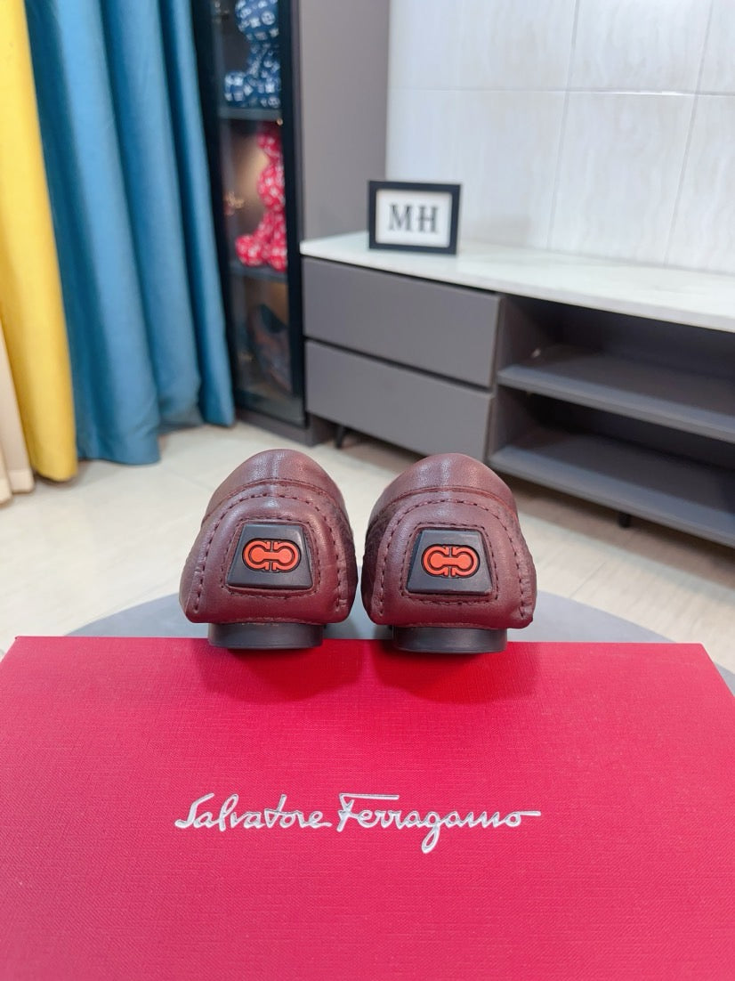 Ferragamo Bean Shoes