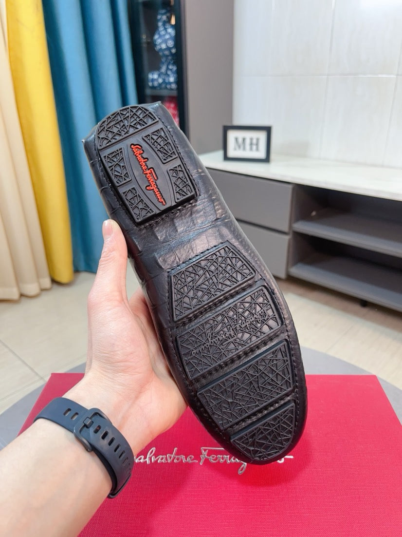 Ferragamo Bean Shoes