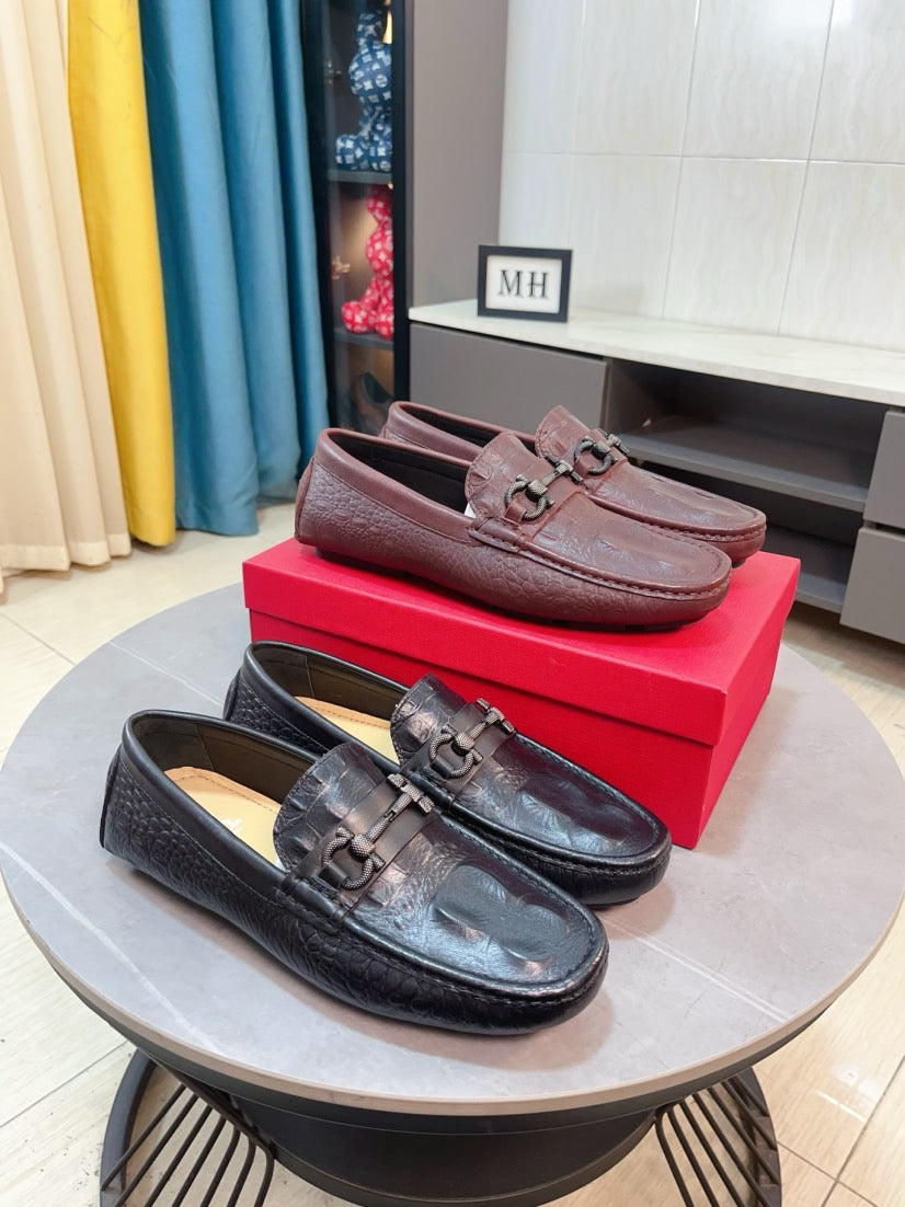 Ferragamo Bean Shoes