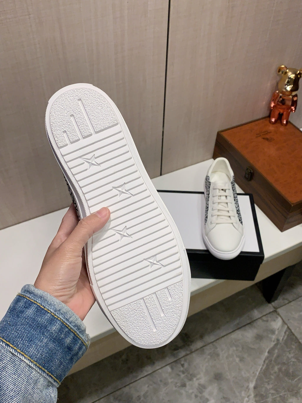 Gucci leisure sports shoes